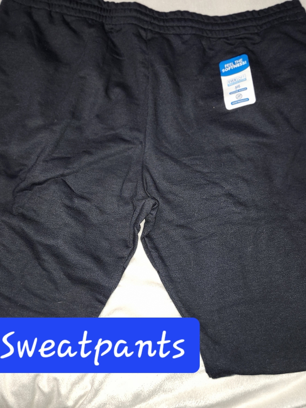 NWT Fruit of the Loom Black Sweatpants - Size 3X